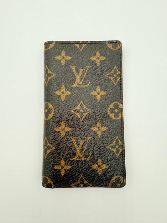Wallet Luxury Designer By Louis Vuitton In Brown, Size:Medium