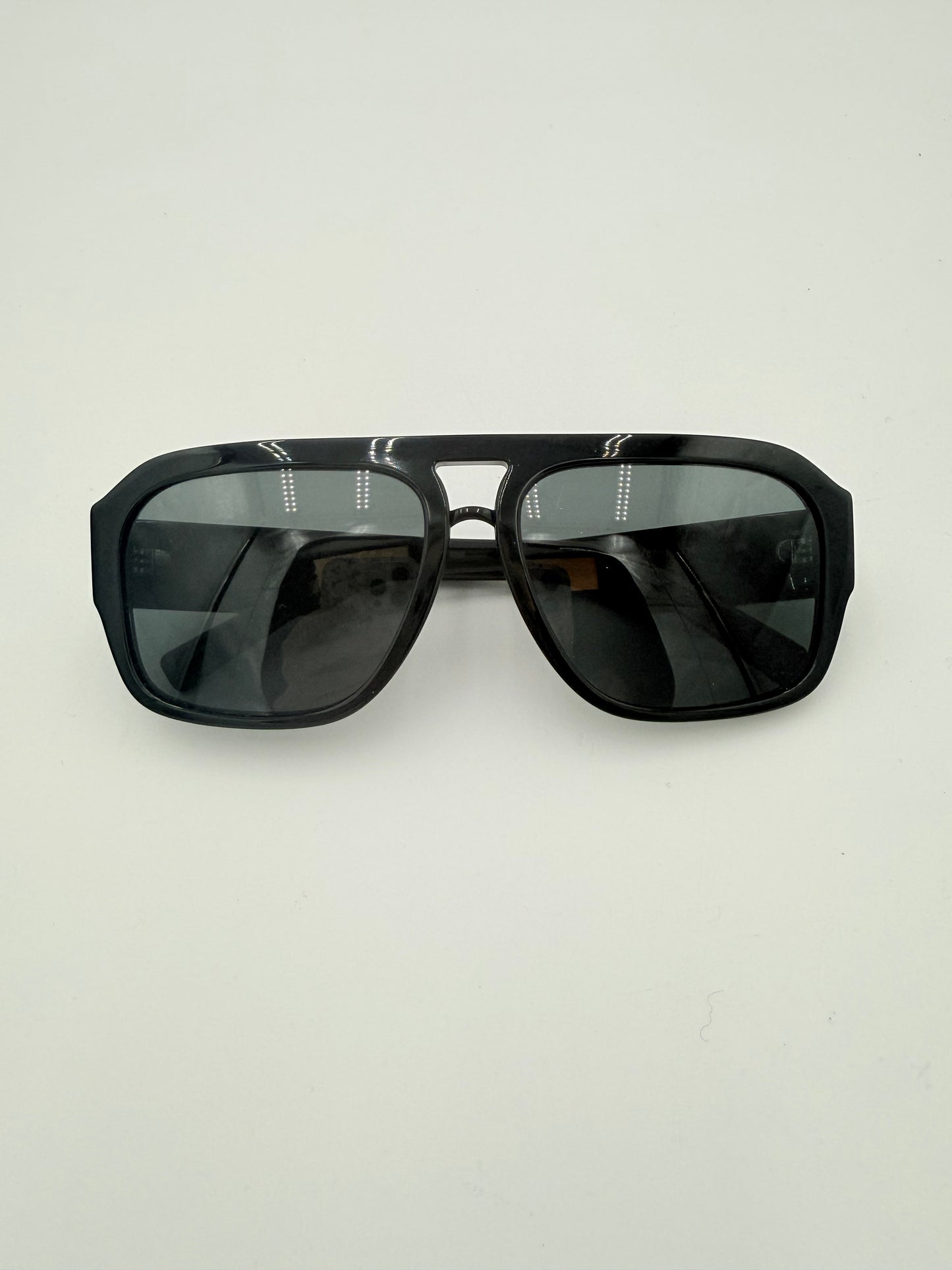 Sunglasses Luxury Designer By Dolce And Gabbana In Black, Size: