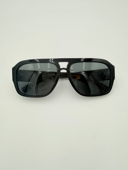 Sunglasses Luxury Designer By Dolce And Gabbana In Black, Size: