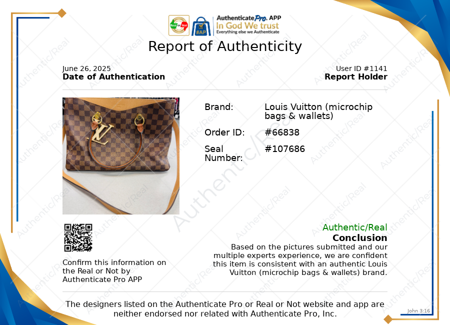 Handbag Luxury Designer By Louis Vuitton In Brown, Size:Medium