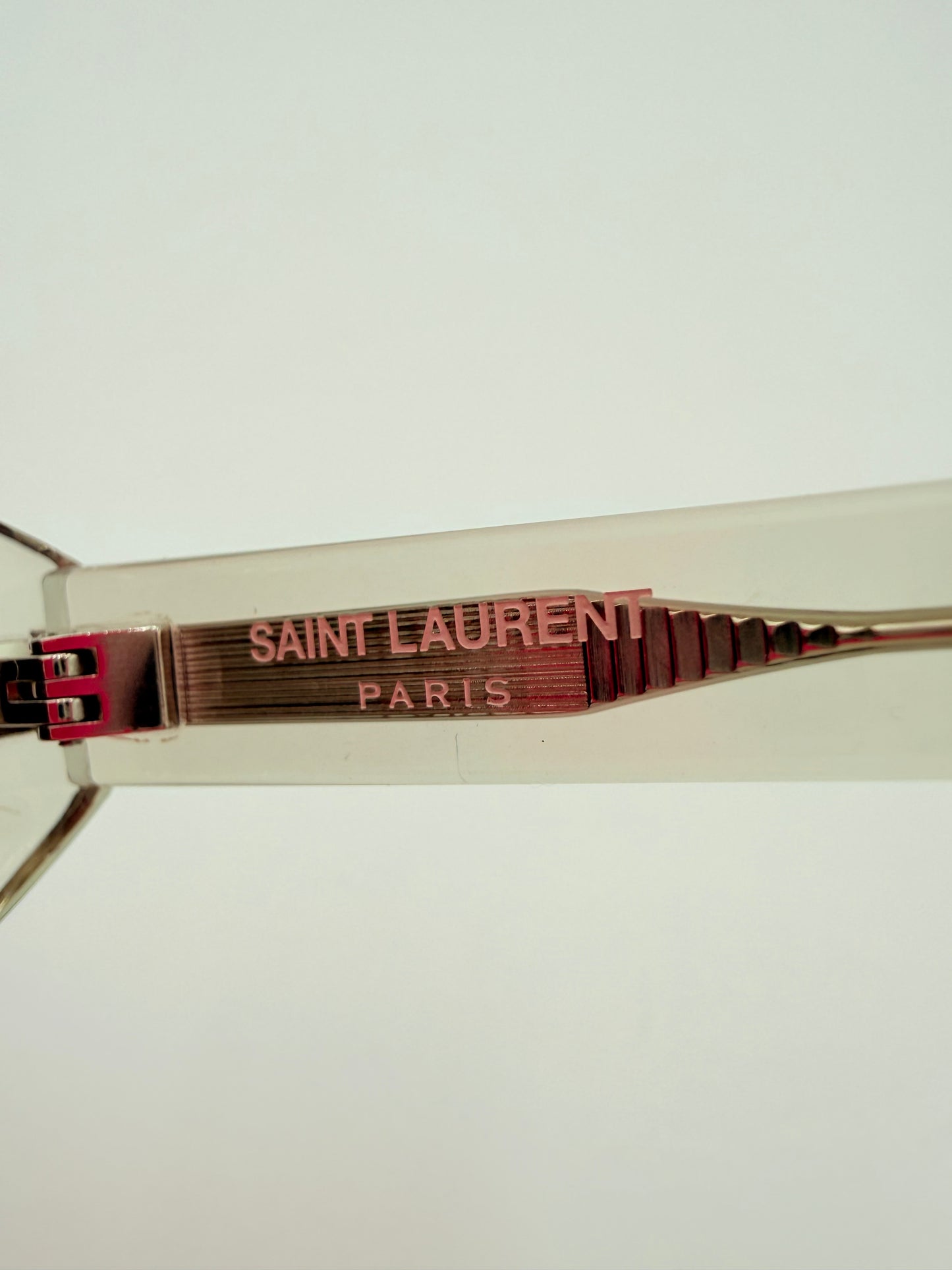 Sunglasses Luxury Designer By Yves Saint Laurent In Tan