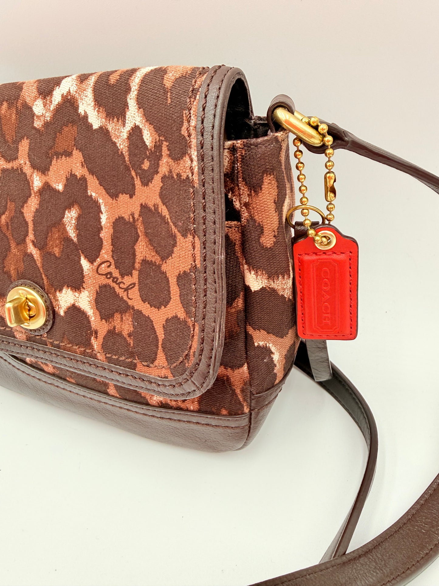 Crossbody Designer By Coach, Size: Medium