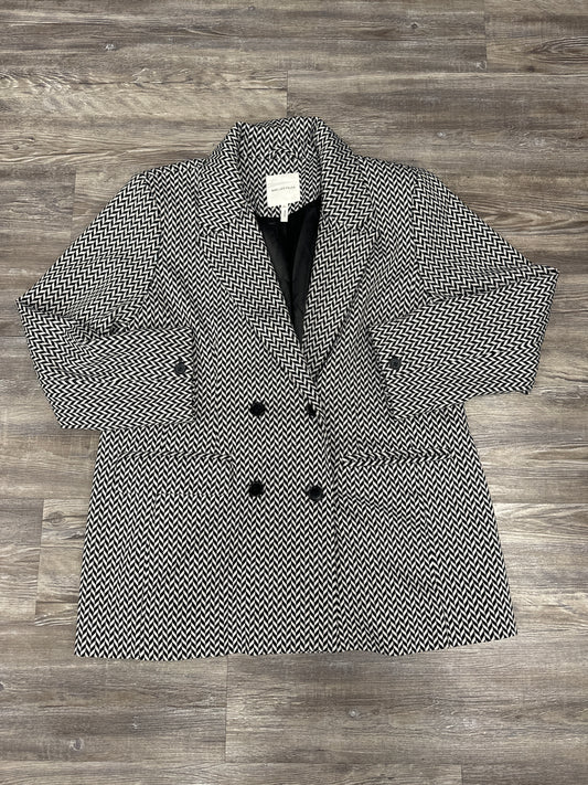 Blazer By Avec Les Filles In Black & White, Size: Xl