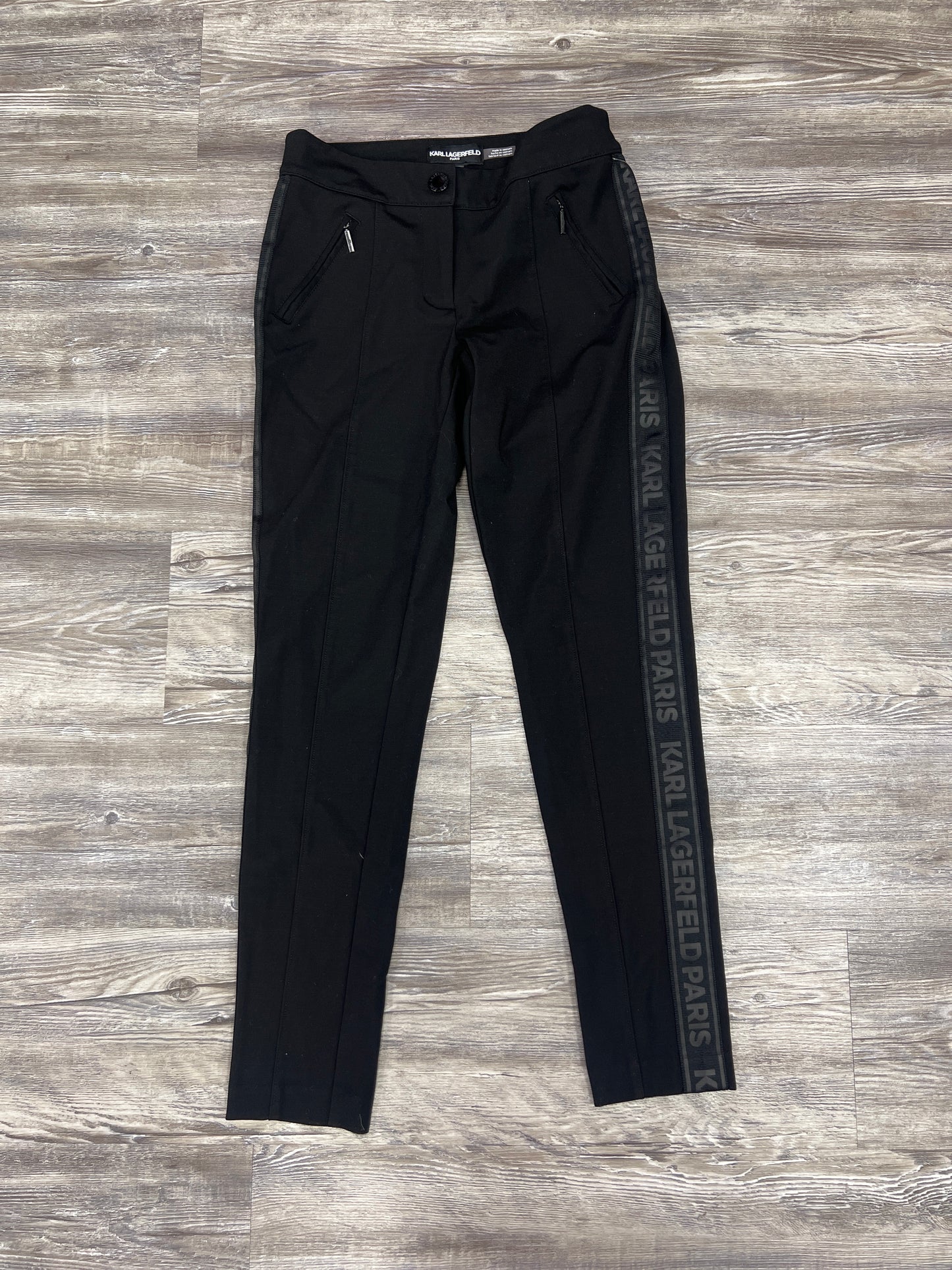 Black Pants Other Karl Lagerfeld, Size 4