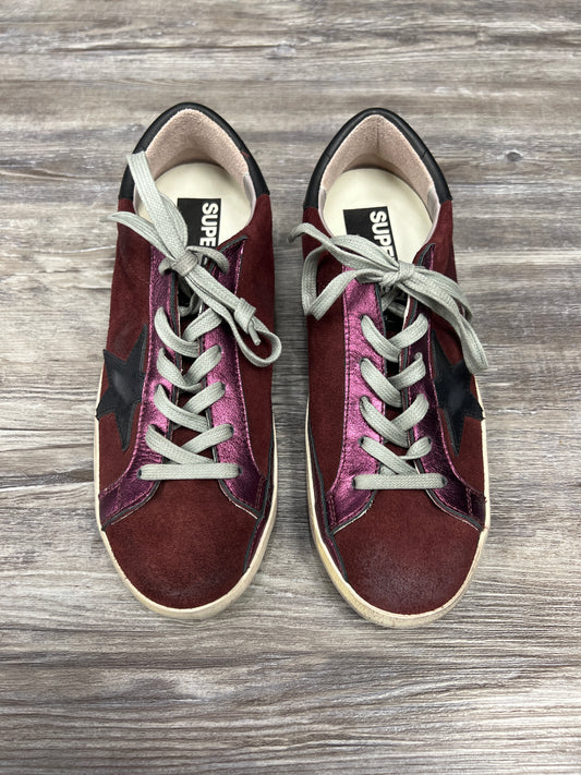 Red Shoes Sneakers Golden Goose, Size 8