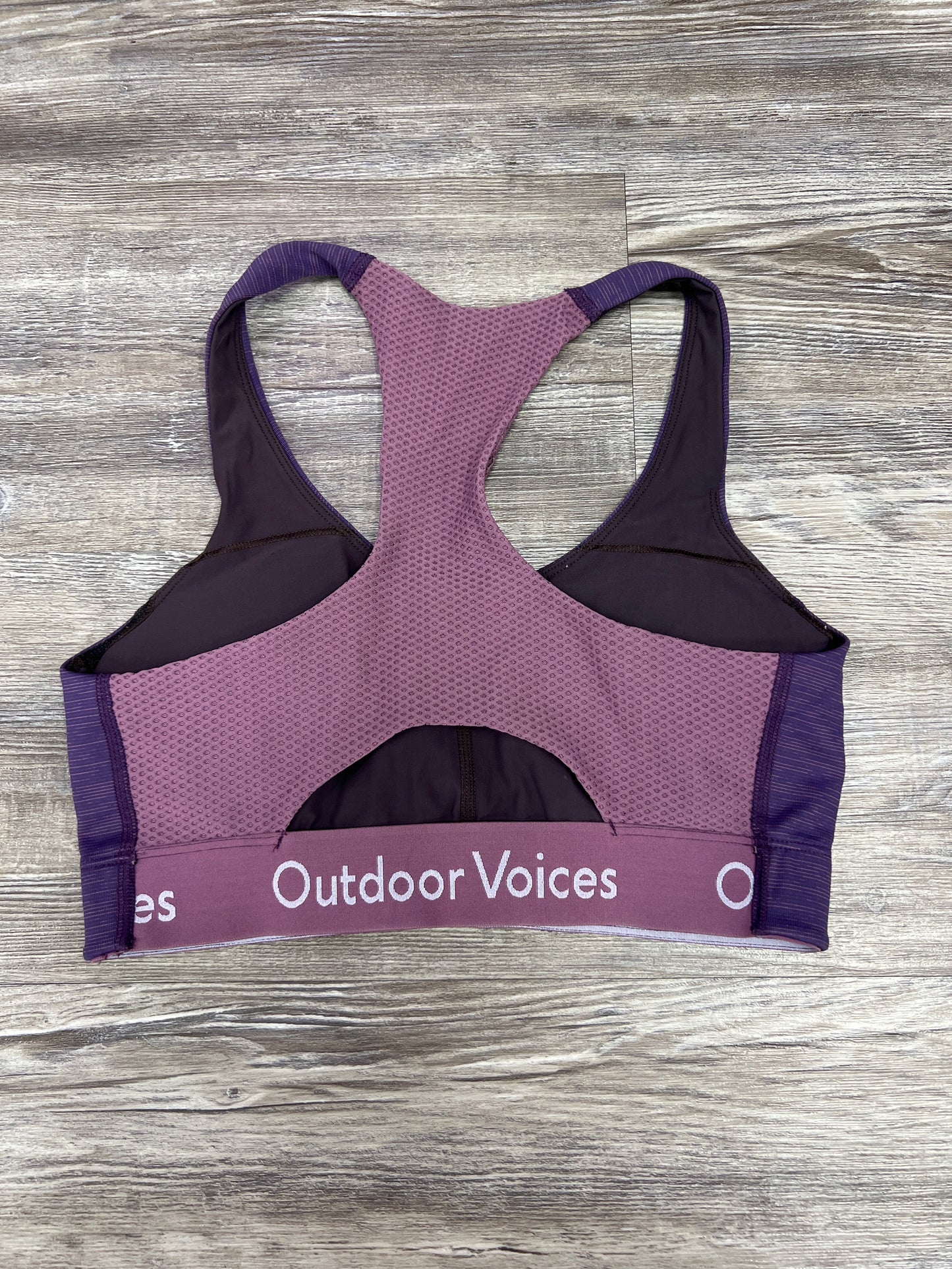 Purple Athletic Bra Outdoor Voices, Size Xs