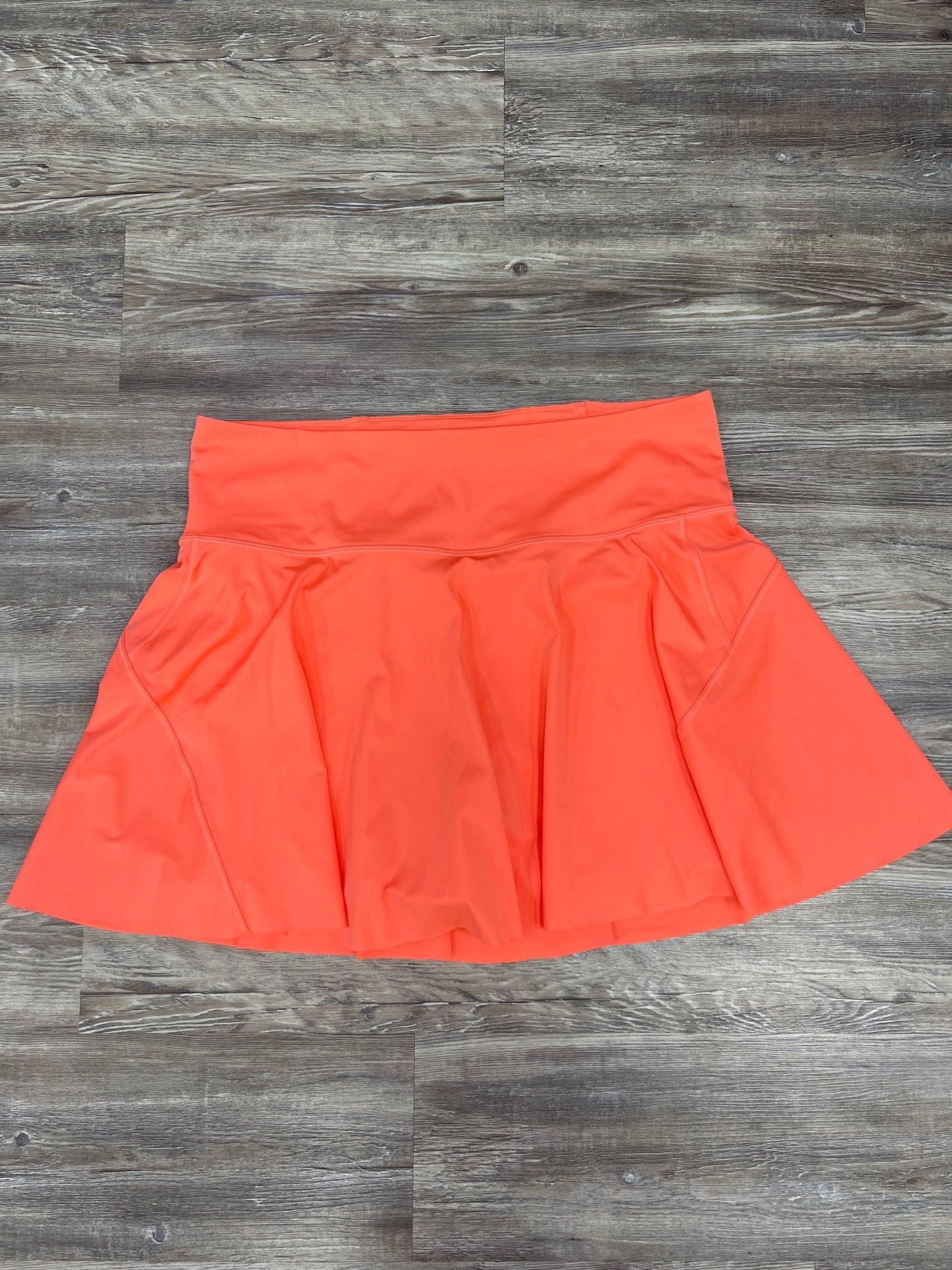 Athletic Skort By Athleta In Coral, Size: 1x