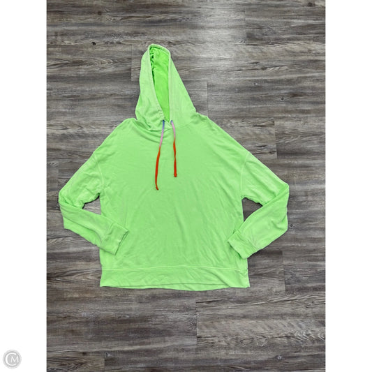 Sweatshirt Hoodie By Sundry In Green, Size: Xl