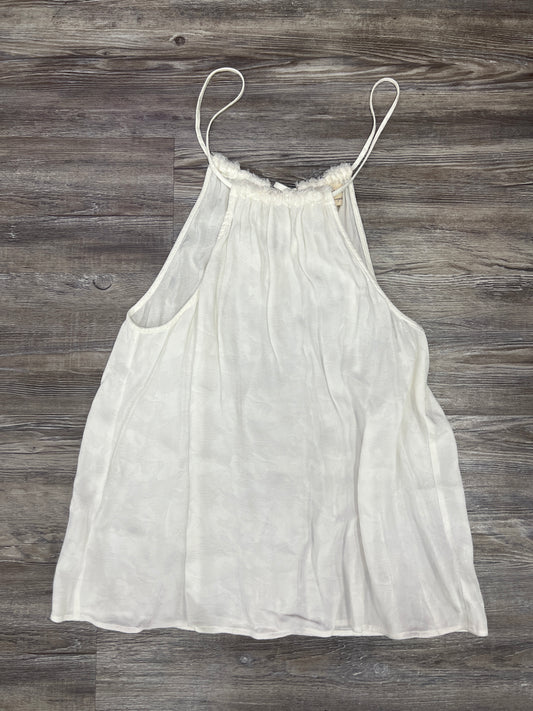 Top Sleeveless By Cloth & Stone In White, Size: Xs