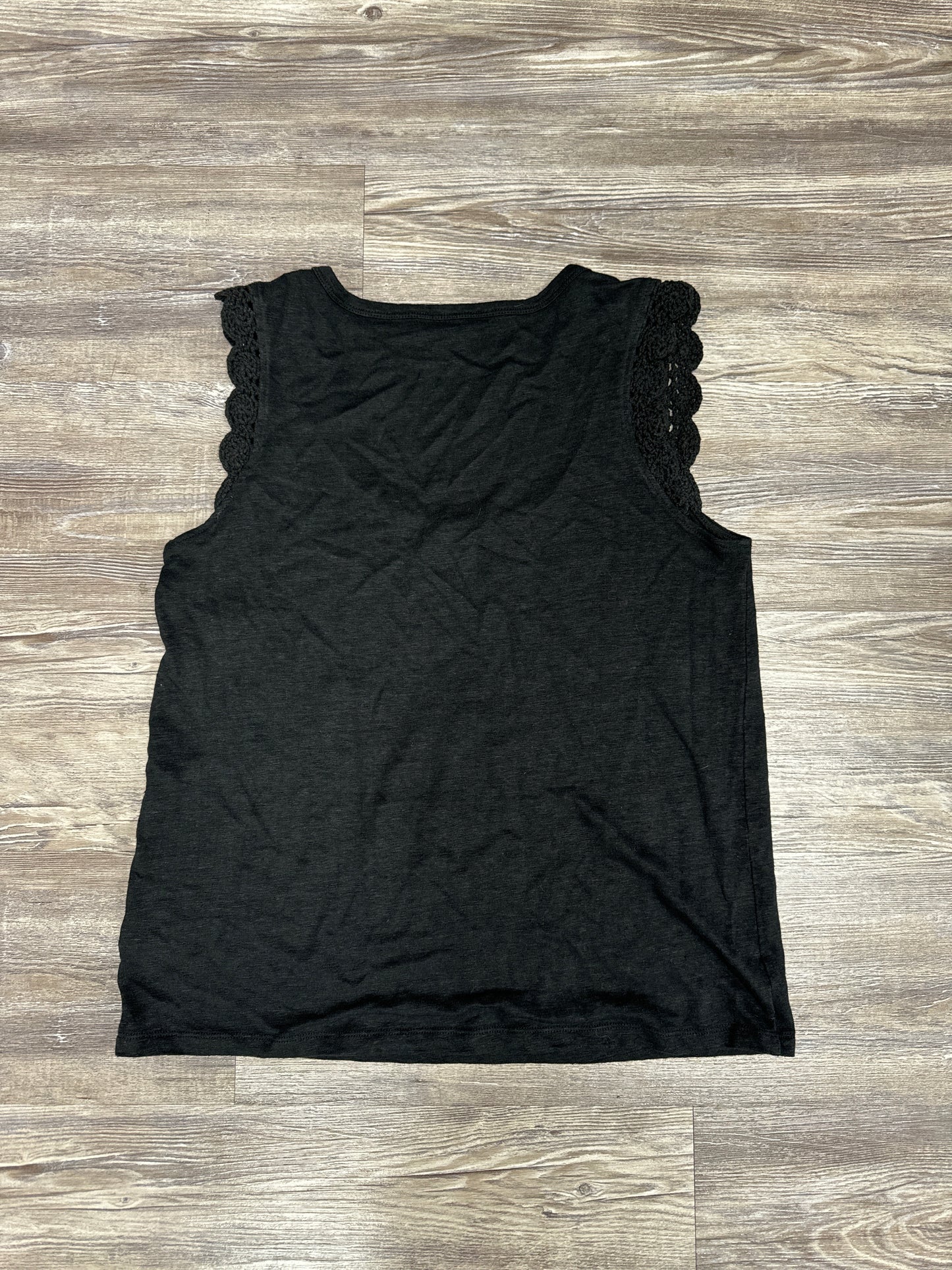 Top Sleeveless By Paige In Black, Size: L