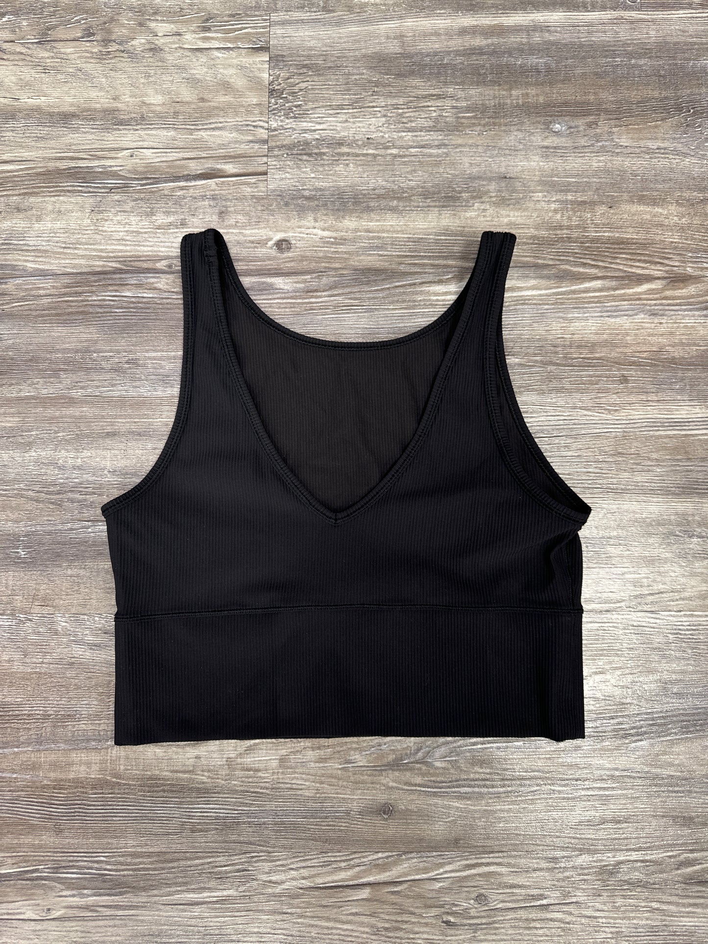 Athletic Tank Top By Lululemon In Black, Size: M