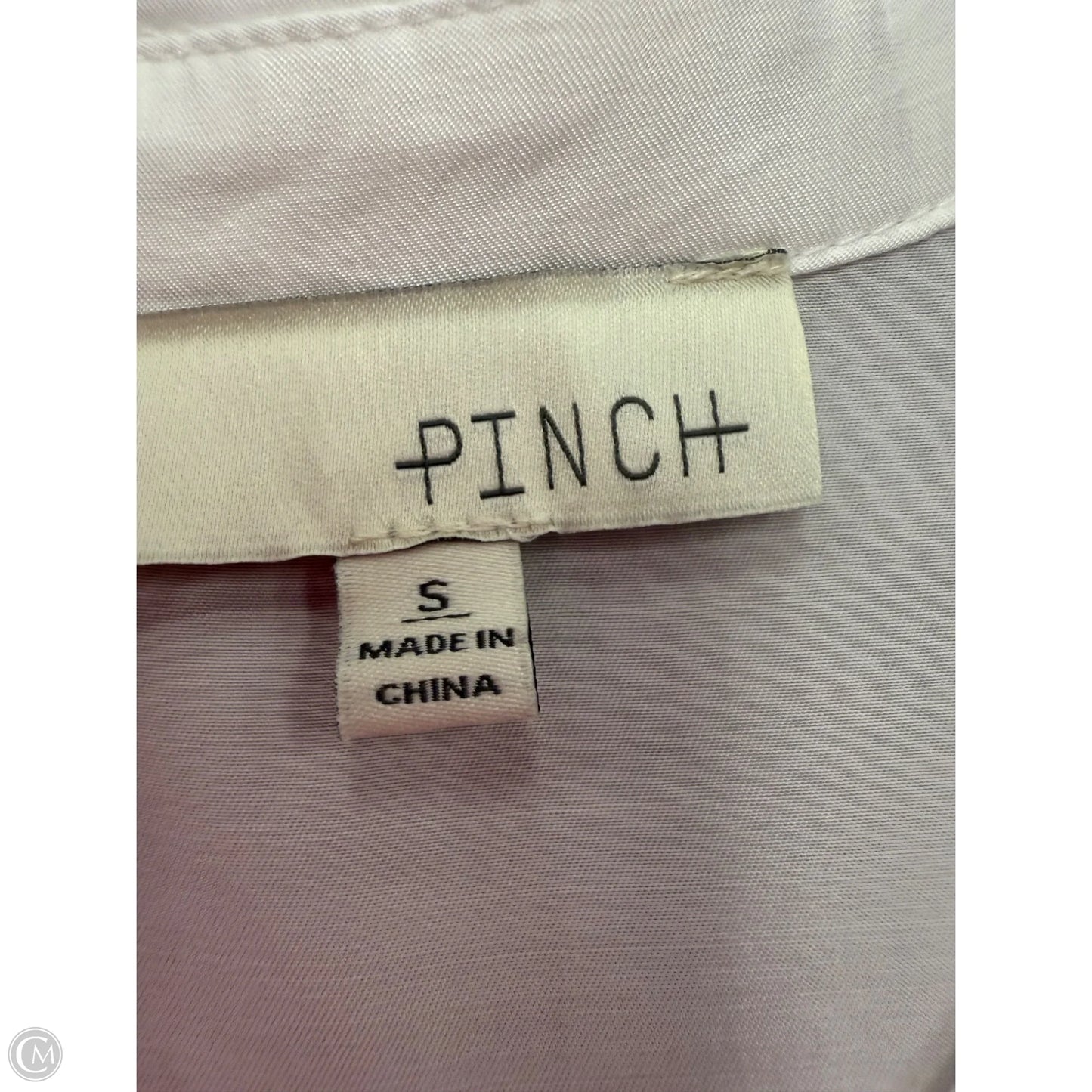 Top Long Sleeve Basic By Pinch In White, Size: S