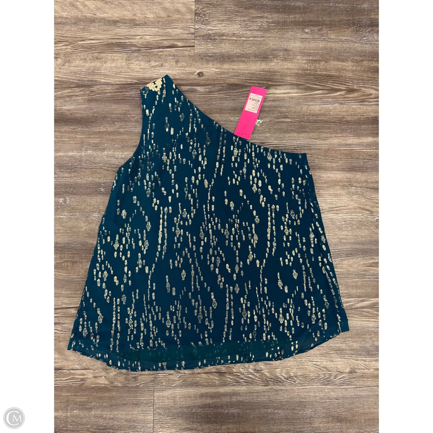 Top Sleeveless By Lilly Pulitzer In Teal, Size: 0