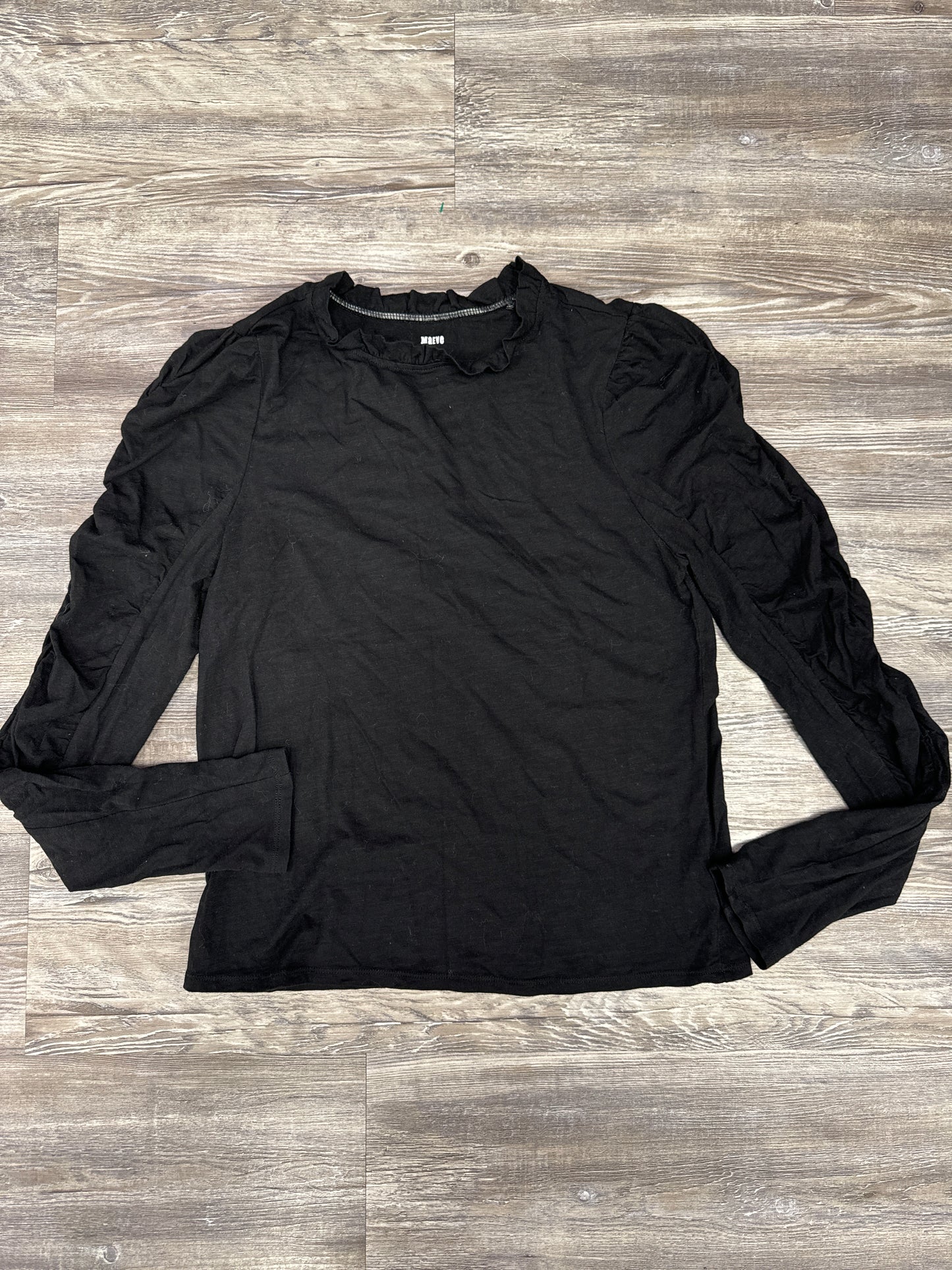 Top Long Sleeve By Maeve In Black, Size: M