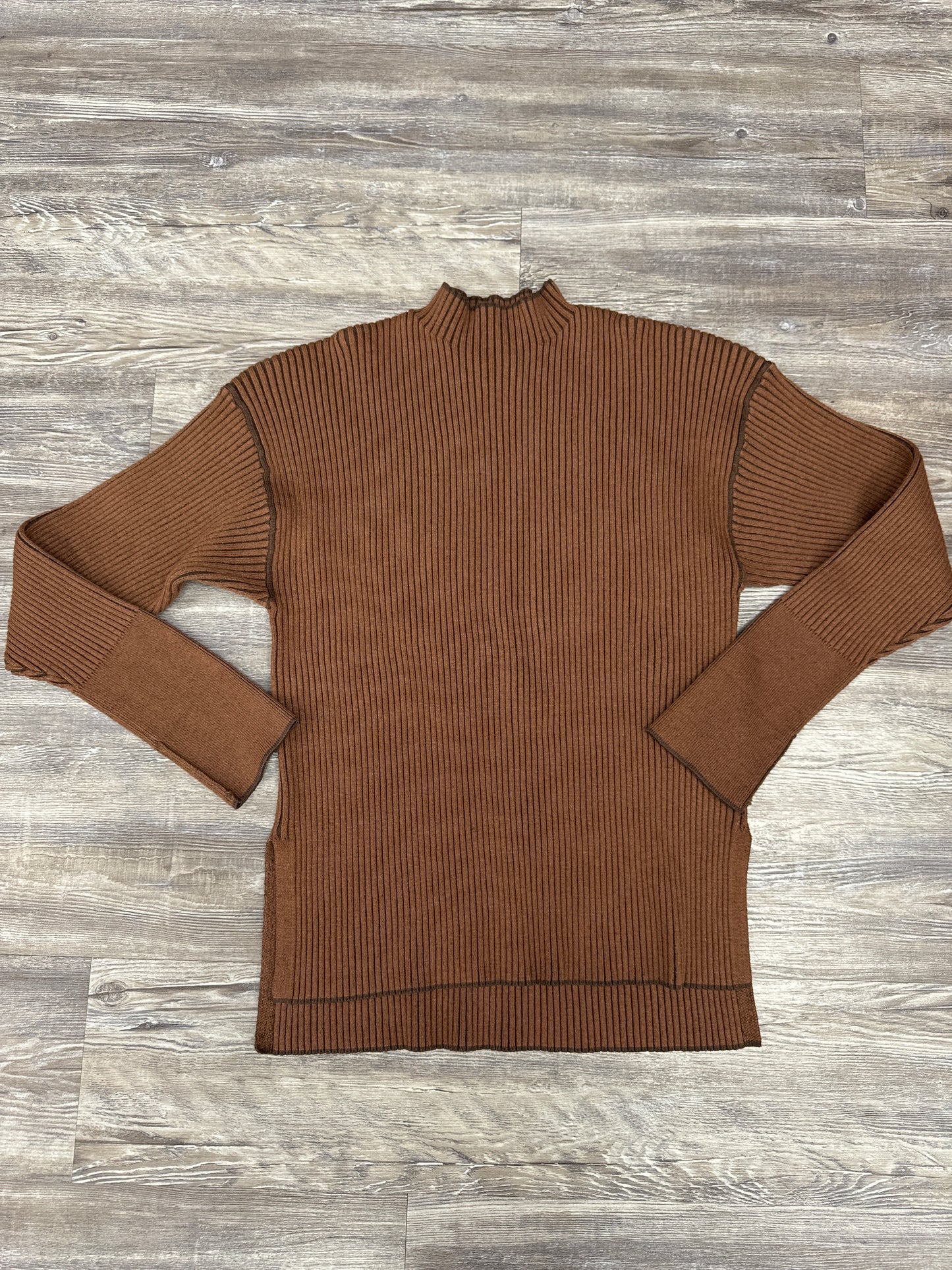 Sweater By Varley In Brown, Size: S