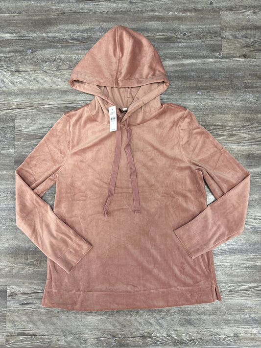 Sweatshirt Hoodie By Loft In Pink, Size: S