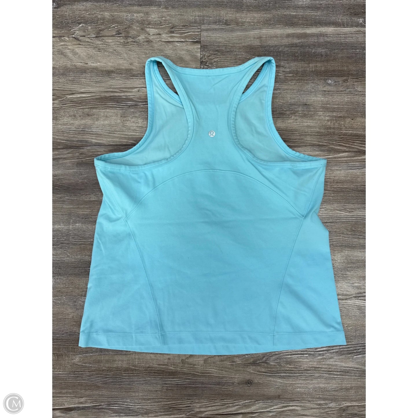 Athletic Tank Top By Lululemon In Blue, Size: Xl