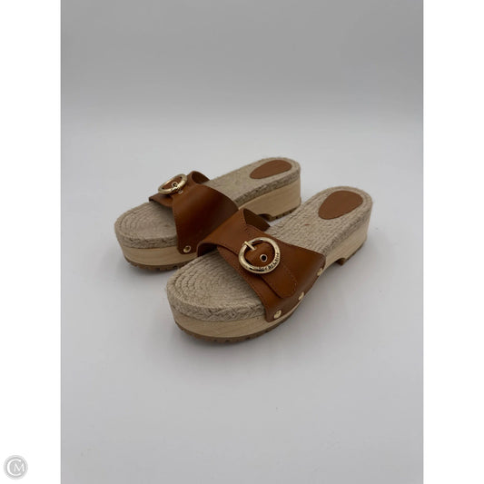 Sandals Designer By See By Chloe In Tan, Size: 8.5