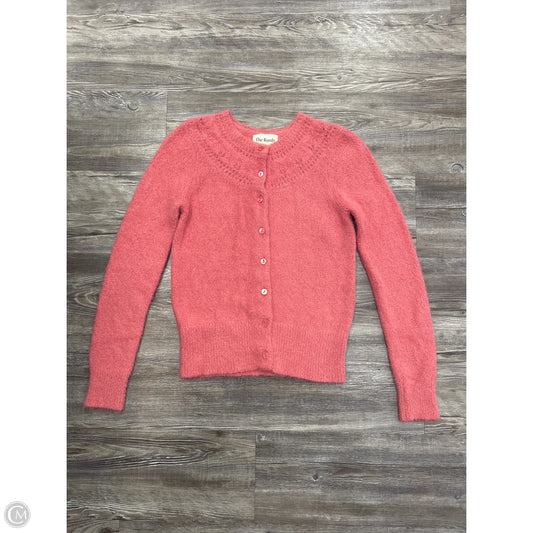 Sweater Cardigan By The Reeds In Pink, Size: S