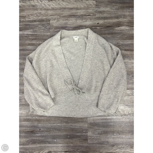 Sweater Cardigan Cashmere By Club Monaco In Grey, Size: Xs