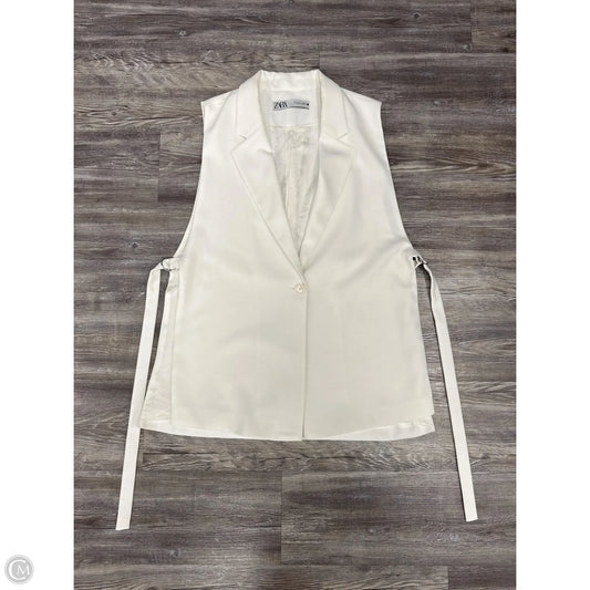Vest Other By Zara In White, Size: L