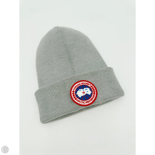 Hat Luxury Designer By Canada Goose In Grey, Size: Sp