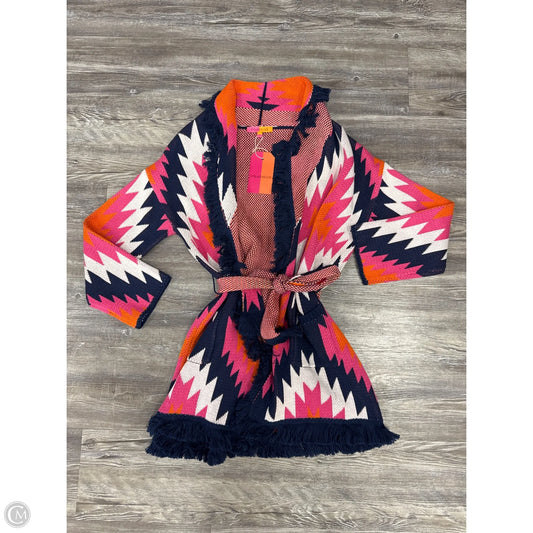 Sweater Cardigan By Vilagallo  In Multi-colored, Size: S