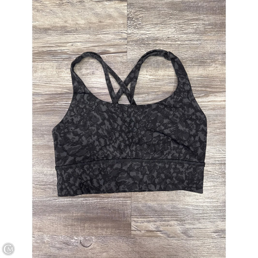 Athletic Bra By Lululemon In Black, Size: 4