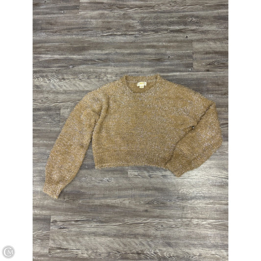 Sweater By Maeve In Tan, Size: Xs