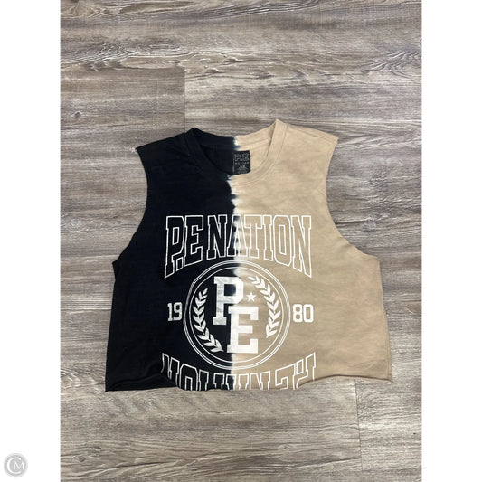 Athletic Tank Top By PE Nation In Tie Dye Print, Size: M