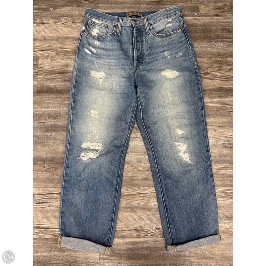 Jeans Boyfriend By POINT SUR In Blue Denim, Size: 8