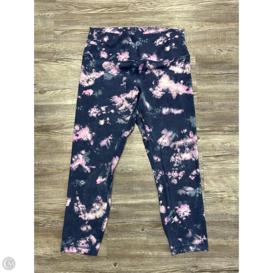 Athletic Leggings By Lululemon In Blue & Purple, Size: 10