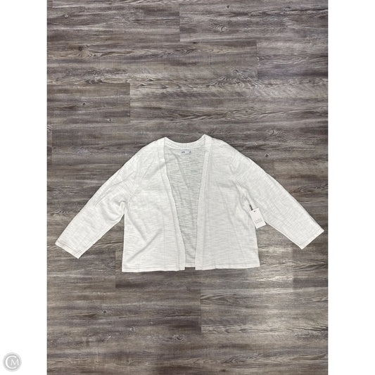 Cardigan By Croft And Barrow In White, Size: Xl