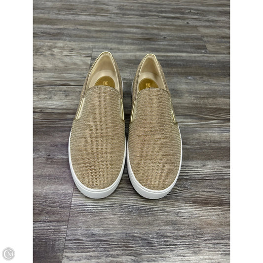 Shoes Designer By Michael Kors In Gold, Size: 10