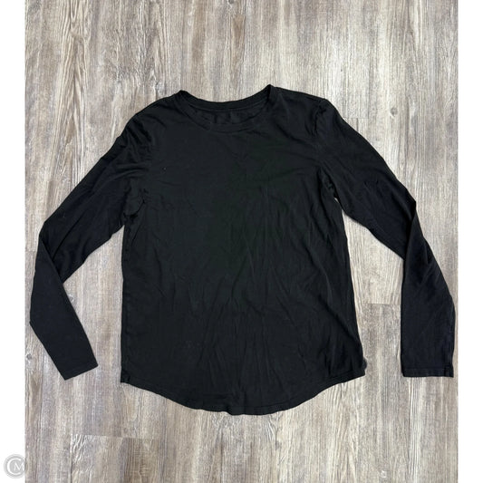 Athletic Top Long Sleeve Crewneck By Clothes Mentor In Black, Size: Xs