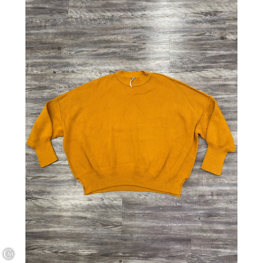 Sweater By Free People In Orange, Size: S