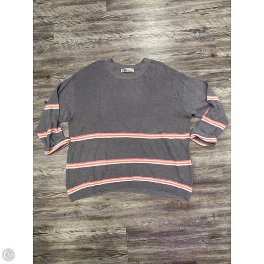 Sweater By Free People In Grey, Size: Xl