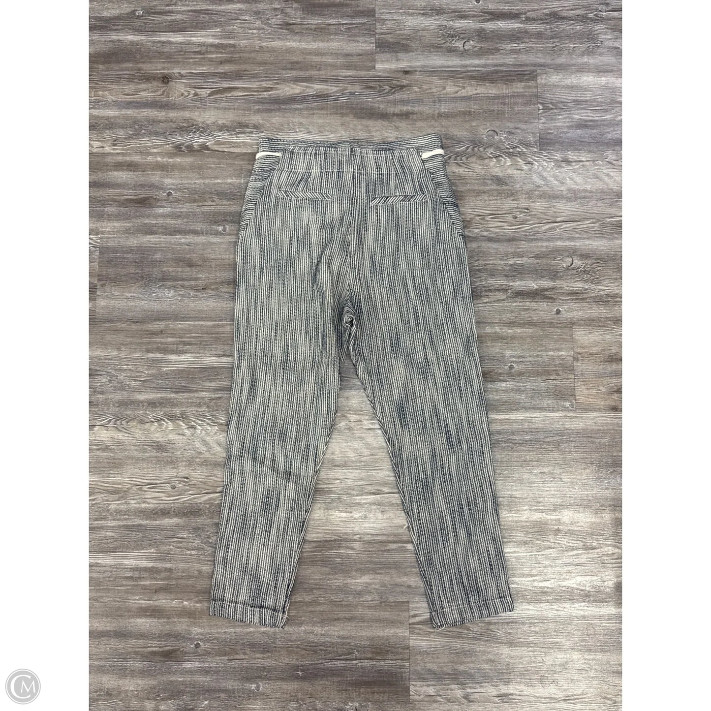 Pants Cropped By Free People In Blue & White, Size: 6