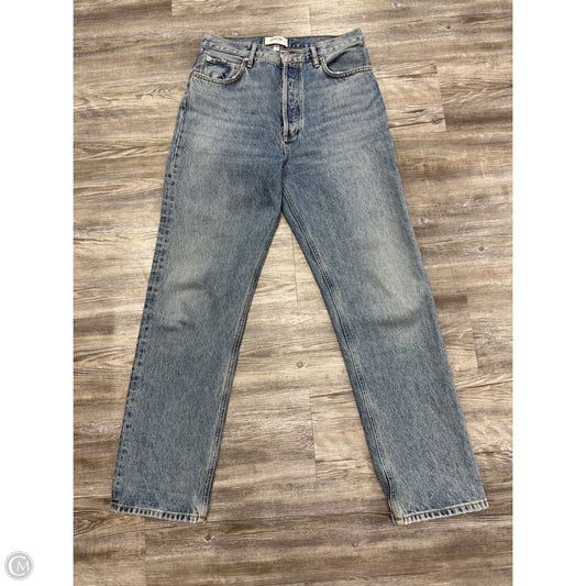 Jeans Designer By Agolde In Blue Denim, Size: 6