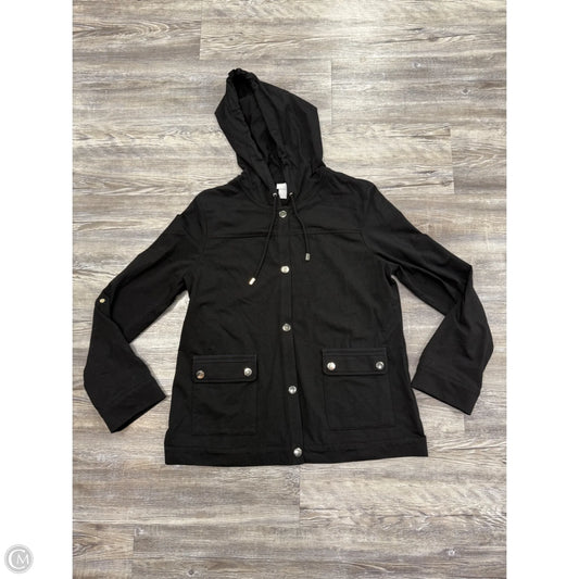 Jacket Other By Chicos In Black, Size: S