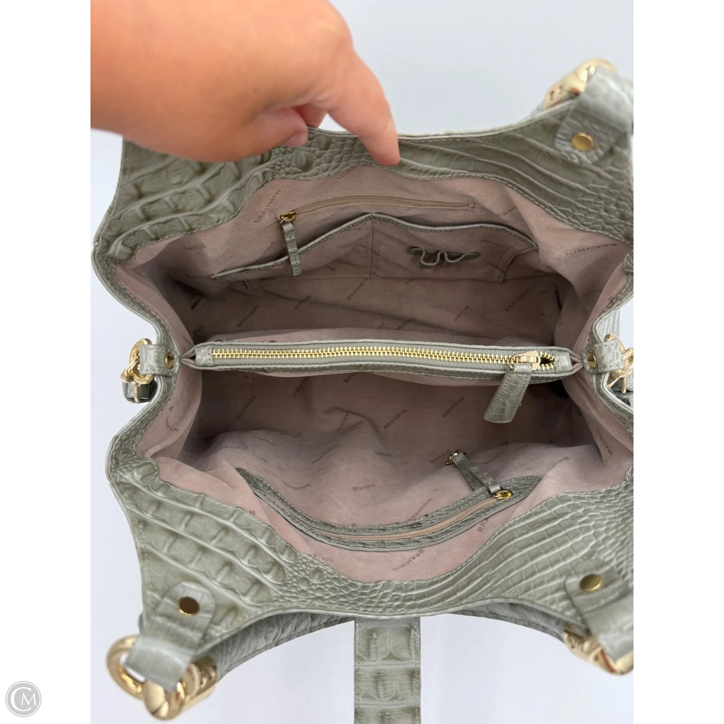 Crossbody Designer By Brahmin, Size: Large