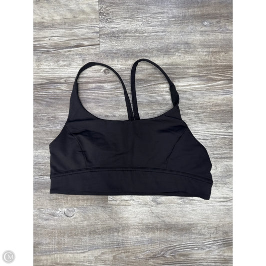 Athletic Bra By Lululemon In Black, Size: 10