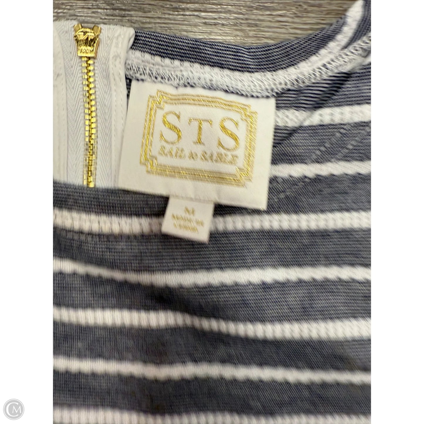 Dress Casual Short By Sail To Sable In Blue & White, Size: Xs