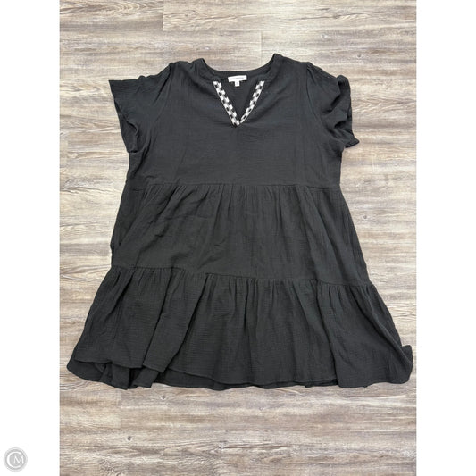 Dress Casual Midi By Lucky Brand In Black, Size: 2x