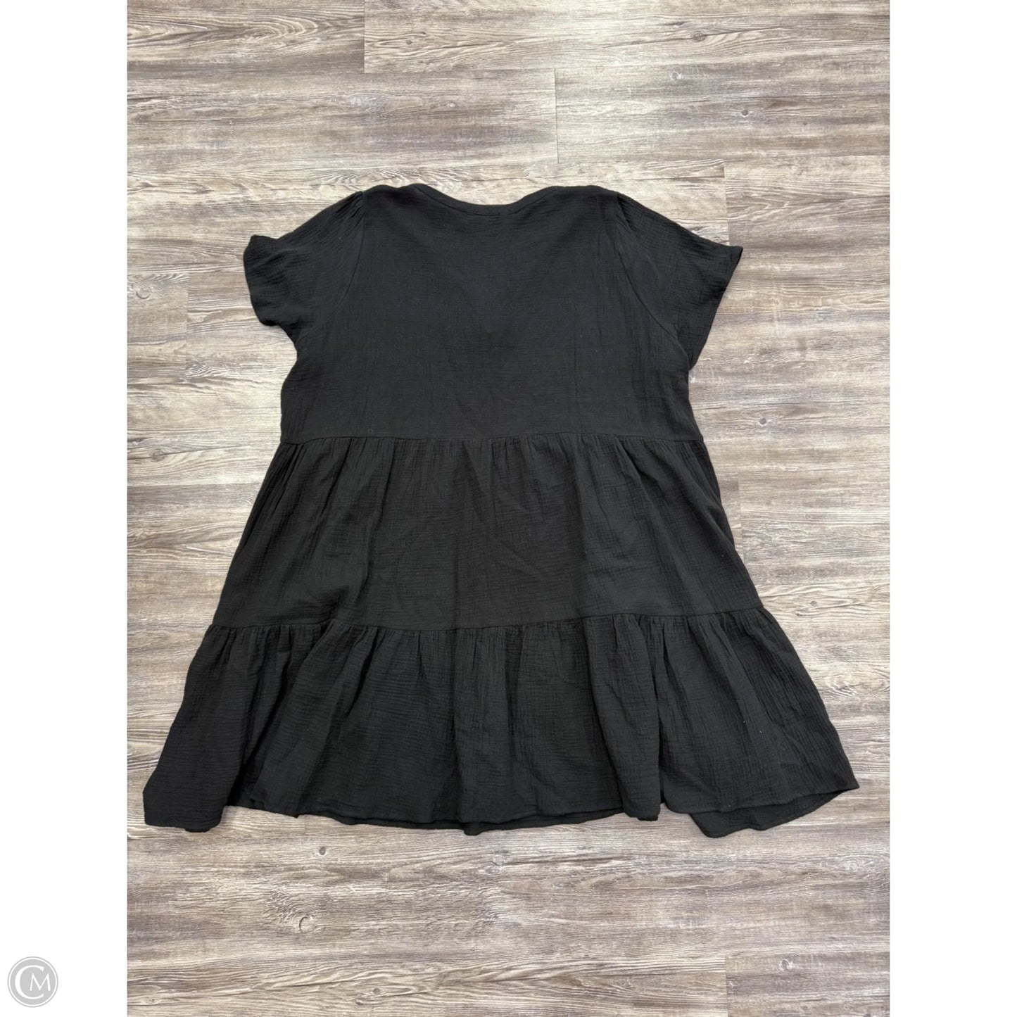 Dress Casual Midi By Lucky Brand In Black, Size: 2x