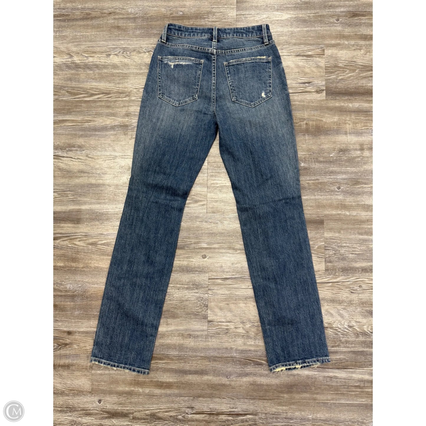 Jeans Straight By Pistola In Blue Denim, Size: 2