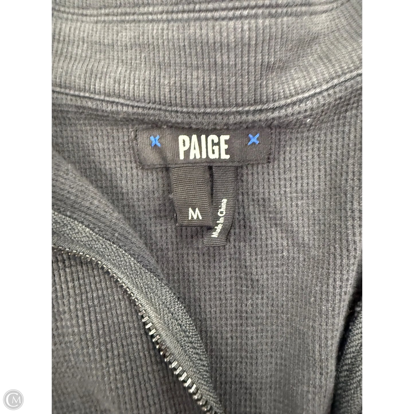 Cardigan Designer By Paige In Grey, Size: M