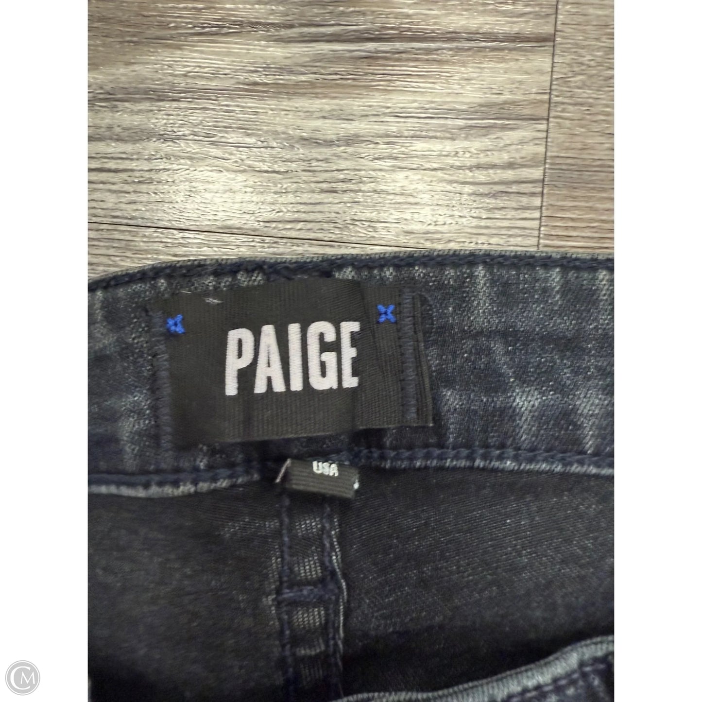 Jeans Designer By Paige In Blue Denim, Size: 8