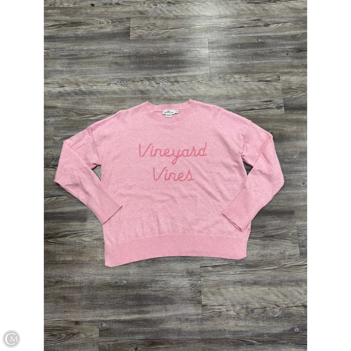 Sweater By Vineyard Vines In Pink, Size: M