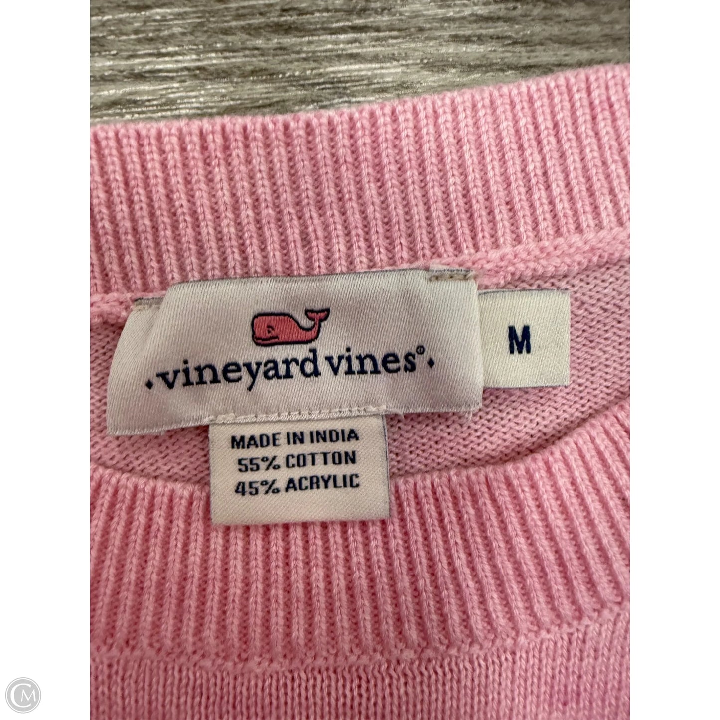 Sweater By Vineyard Vines In Pink, Size: M